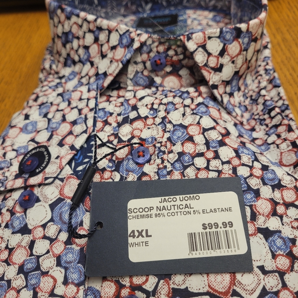 Man's big & Tall Long sleeves Shirt